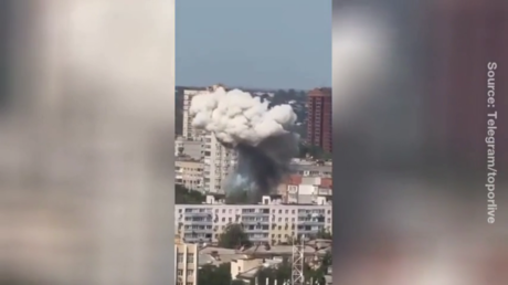 WATCH: Ukrainian drone strikes residential building in Russia (VIDEO)