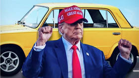US Republicans post photo of Trump with Lada