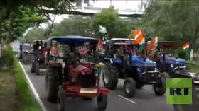 Indian farmers call for boycott of US products
