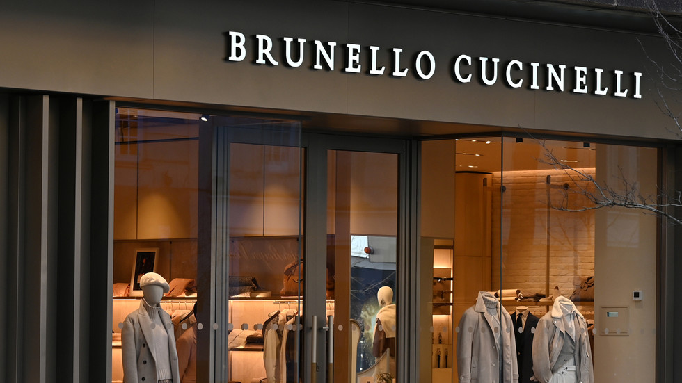 https://www.rt.com/news/625297-cucinelli-stock-slump-russia-claims/Italian luxury brand’s shares dive over Russia sales claims