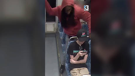 GRAPHIC VIDEO emerges of Ukrainian woman being fatally stabbed in US