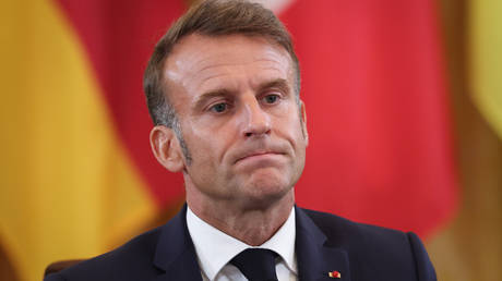 Macron warns against seizing frozen Russian assets