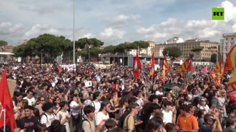 Pro-Palestine riots erupt across Italy (VIDEO)