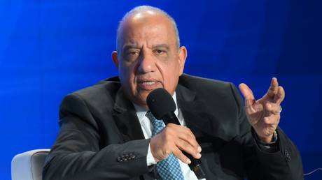 FILE PHOTO: Egyptian Electricity and Renewable Energy Minister Mahmoud Esmat.