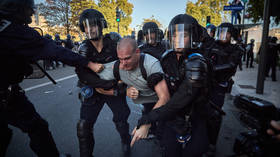French police fire tear gas as strikes descend into chaos (VIDEO)