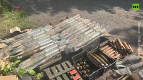 Seized criminal arsenals put on display by Russian law enforcement (VIDEO)