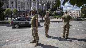 Ukrainian conscription center raided – officials