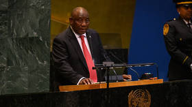 South African president calls for unity against global threats