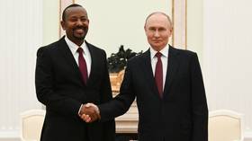 Putin meets Ethiopian prime minister