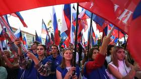 Russia ‘proud’ of reunification with Donbass – Putin