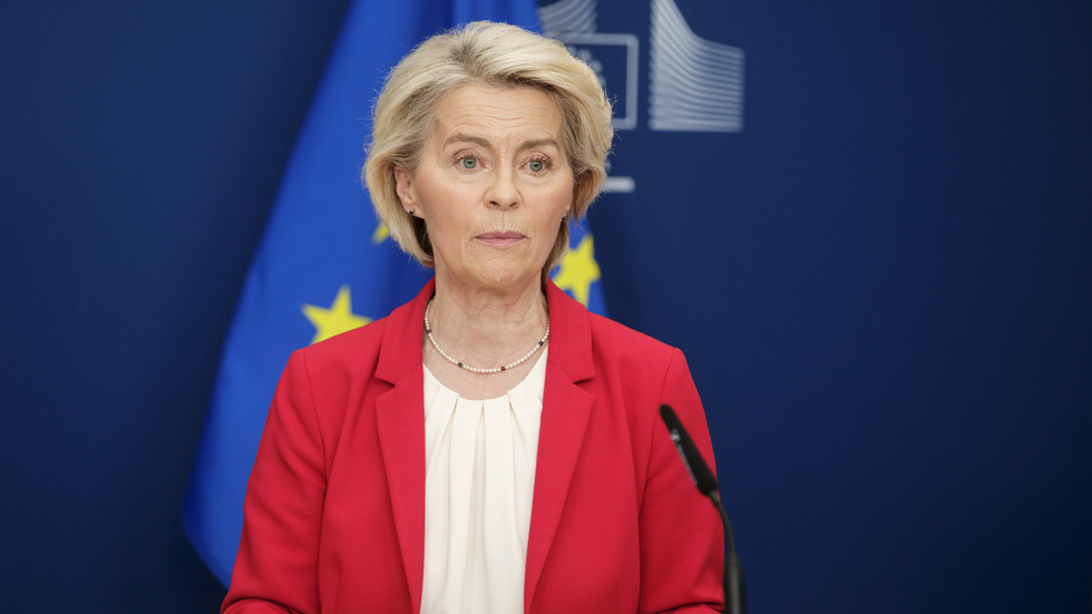 European Commission President Von der Leyen Faces Two Censure Motions Amid Russia Criticism