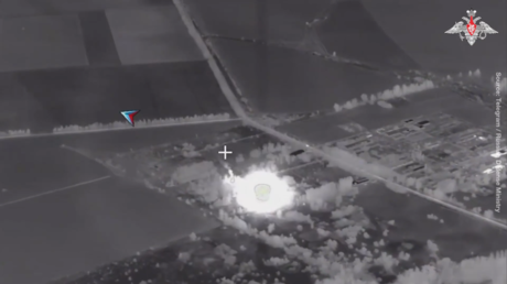 Russian Iskander strike hits Ukrainian drone launch site – MOD (VIDEO)