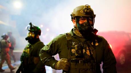 Anti-ICE protesters clash with federal agents in Portland (VIDEO)