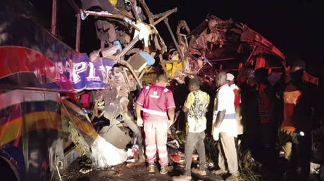 Almost 50 dead in Ugandan road crash (PHOTOS)