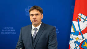 Lithuanian culture minister lasts a week over Crimea row
