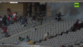 Deadly clashes erupt at politician’s funeral service in Kenya (VIDEO)
