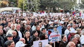 Protesters in Armenia demand release of government critic (VIDEOS)