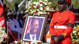 Kenyan opposition leader buried after days of unrest (VIDEO)