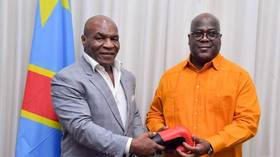 Mike Tyson meets DR Congo’s president