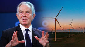 Green power bills finally come due for the UK, and Tony Blair reemerges