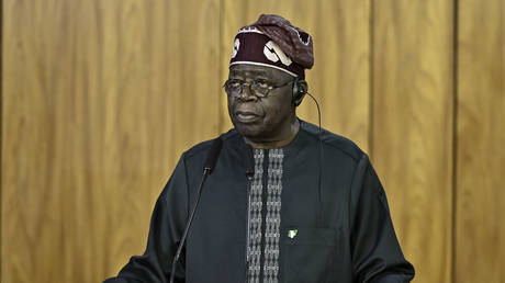 FILE PHOTO: Nigerian President Bola Ahmed Tinubu.