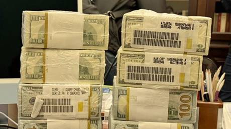 Image released by Ukraine’s National Anti-Corruption Bureau (NABU) on November 10, 2025 in connection with its probe of Energoatom.