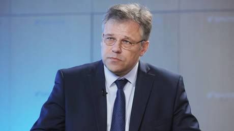 Russian diplomat Rodion Miroshnik.