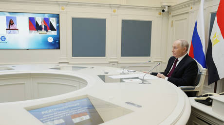 Putin obljublja dolgoročno podporo za prvo jedrsko elektrarno v Egiptu