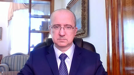Andrey Ordash, the Russian chargé d’affaires in Warsaw.