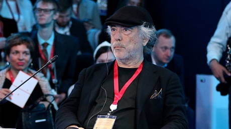 Pepe Escobar at the St. Petersburg International Economic Forum in Russia on June 20, 2025. © Maksim Konstantinov/SOPA Images/LightRocket via Getty Images