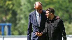 Moscow mocks Zelensky after Berlin asks Kiev to keep fighting-age males