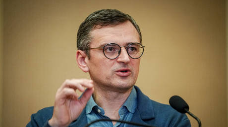 FILE PHOTO. Former Ukrainian Foreign Minister Dmitry Kuleba.