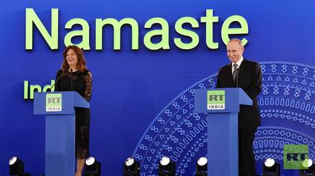 A star is born: RT India inaugurated by Putin to a country-wide buzz