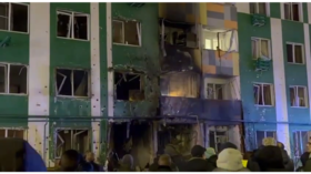 Ukrainian drone strikes apartment block in western Russia (VIDEOS)