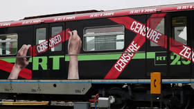 RT LAUNCHES “PROPAGANDA TRAIN” ON THE MOSCOW METRO