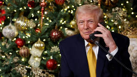 Trump sends Christmas wishes to ‘radical left scum’