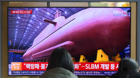 North Korea shows off its first nearly-complete nuclear submarine (PHOTO)