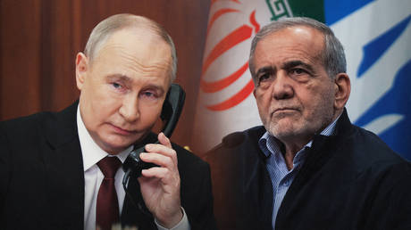 Putin talks to Iranian president