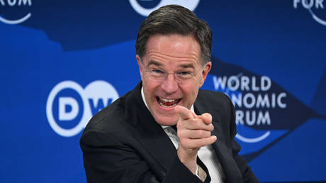 FILE PHOTO: NATO Secretary-General Mark Rutte.