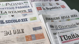 Sale of top Italian papers means ‘transfer of narrative power’ to foreign owners – journalist (VIDEO)