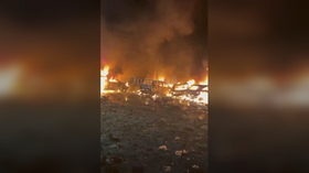 Ukrainian drone attacks residential building in southern Russia (VIDEOS)