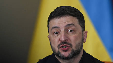 Zelensky hints at staying in power