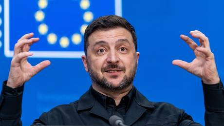 Ukraine’s Vladimir Zelensky, Belgium, Brussels, December 18, 2025.