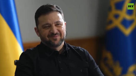 Zelensky laughs off Trump&rsquo;s &lsquo;dictator&rsquo; accusation (VIDEO)