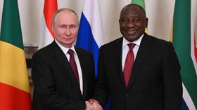South African president backs Russian peace efforts in call with Putin