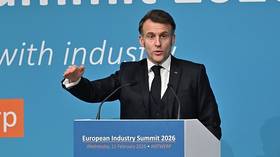 Russian energy cut key to EU economic woes – Macron