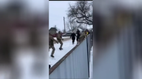 Ukrainian mobilization enforcers open fire, pistol-whip draft resisters (VIDEOS)