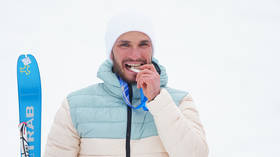 Russian skier wins silver in new Olympic sport