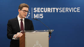 MI5 Director General Ken McCallum delivers a speech at agency headquarters in London, UK, October 16, 2025