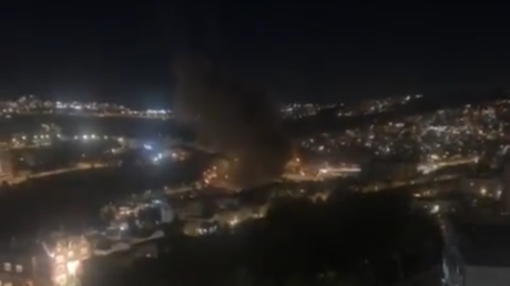 Suspected Iranian ballistic missile hits Jerusalem
